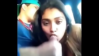 Indian blowjob whore thither car
